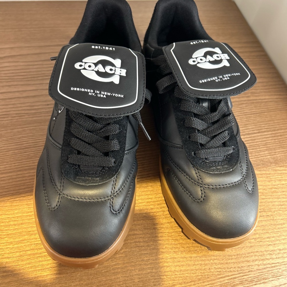 Coach Men Match Sneaker CCI45 New In Black New7/7.5/8/9/10-13 - Picture 11 of 16